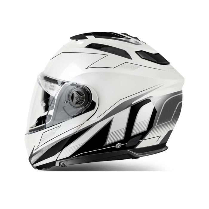 CASCO MODULARE AIROH PHANTOM-S SPIRIT WHITE GLOSS PHSSP38 - immagine 3