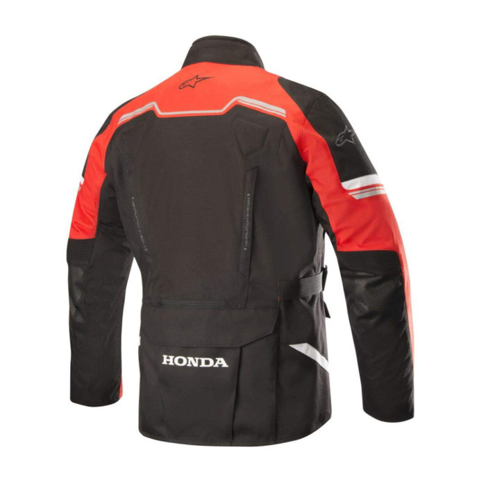 GIACCA ALPINESTARS HONDA ANDES V2 DRYSTAR 3207418-13 NERO/ROSSO - immagine 2