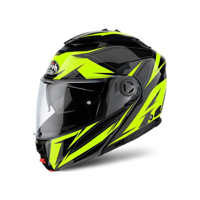 CASCO MODULARE AIROH PHANTOM-S EVOLVE YELLOW GLOSS