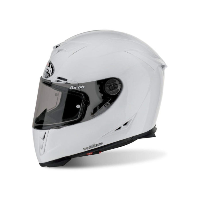 CASCO INTEGRALE AIROH GP 500 WHITE GLOSS