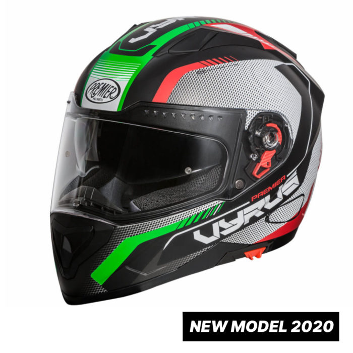CASCO INTEGRALE PREMIER FULL FACE VYRUS MP IT BM