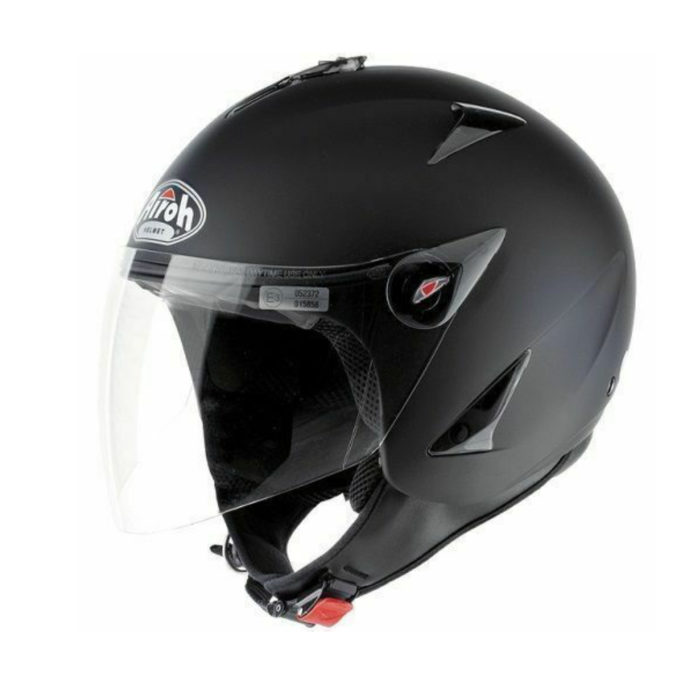 CASCO JET AIROH JT11 COLOR BLACK MATT