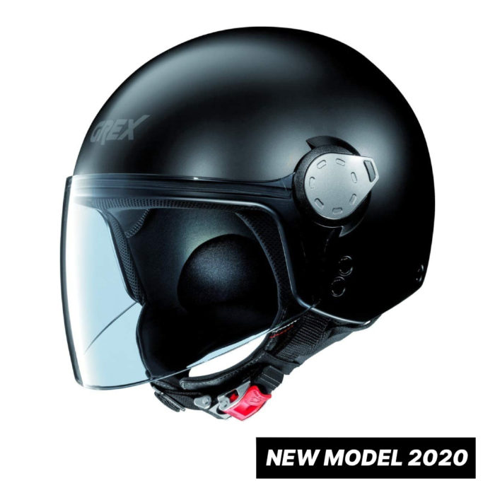 CASCO JET GREX G3.1E KINETIC COLORE 2 NERO