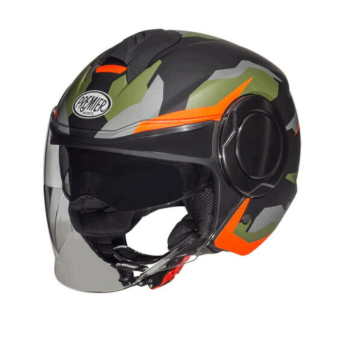 CASCO JET PREMIER OPEN FACE COOL CAMOUFLAGE BM