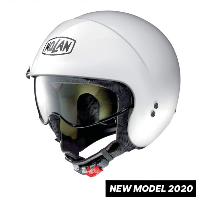 CASCO JET NOLAN N 21 SPECIAL COLORE 89 PURE WHITE
