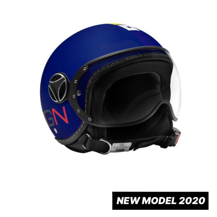 CASCO JET BAMBINO MOMO DESIGN FGTR BABY BLU 1023000000
