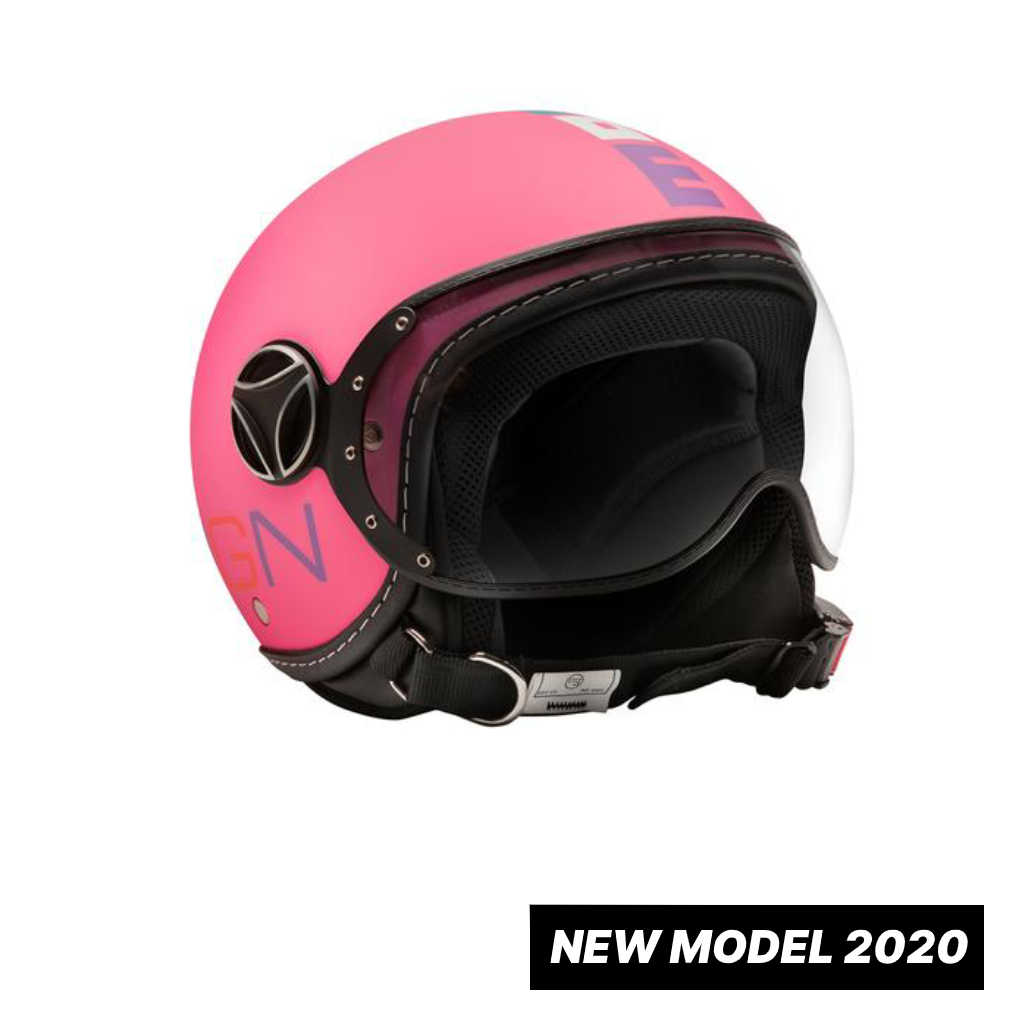 CASCO JET BAMBINO MOMO DESIGN FGTR BABY ROSA 1023000002 – Moto