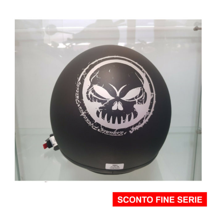 CASCO JET M.ROBERT MR201 U9BM NERO - immagine 2