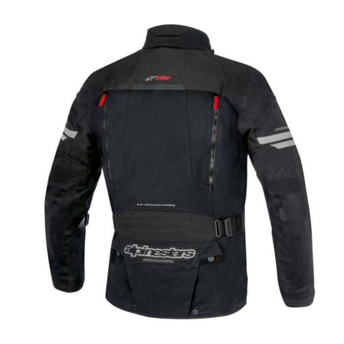 GIACCA ALPINESTARS VALPARAISO V2 DRYSTAR JACKET 3204016-131 NERO/GRIGIO - immagine 2