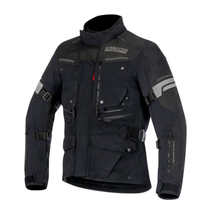 GIACCA ALPINESTARS VALPARAISO V2 DRYSTAR JACKET 3204016-131 NERO/GRIGIO