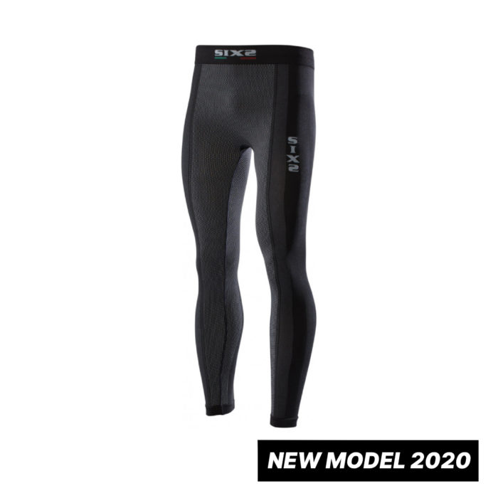 LEGGINS PANTALONE WARM INTIMO TERMICO SIXS SIX2 PNXW NERO/GRIGIO
