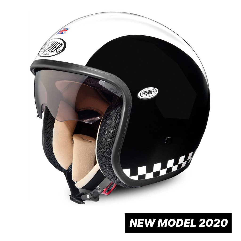 CASCO JET PREMIER OPEN FACE VINTAGE RETRO' – Moto Racing Snc