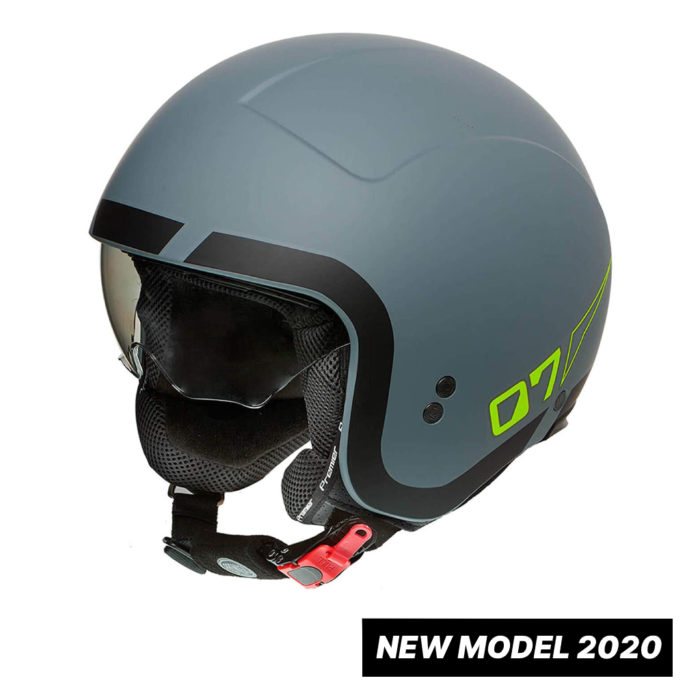 CASCO JET PREMIER OPEN FACE ROCKER LNYGREY BM