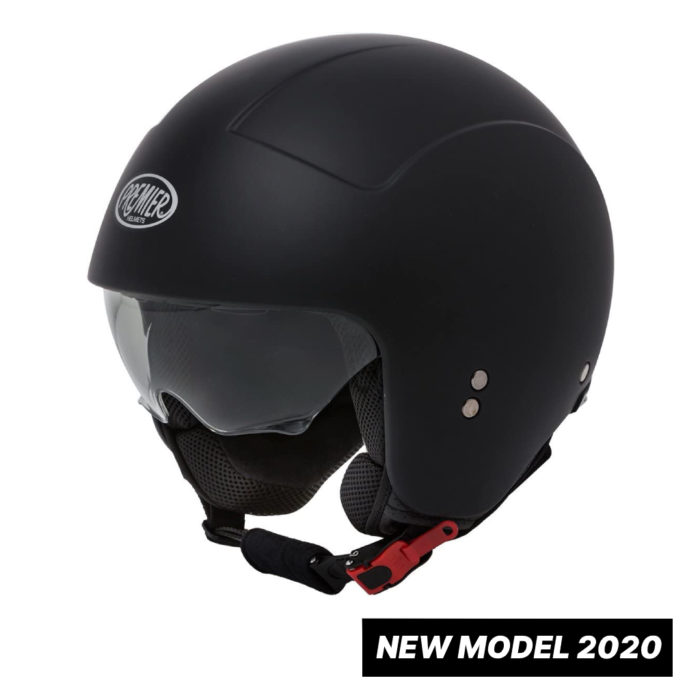 CASCO JET PREMIER OPEN FACE ROCKER U9BM NERO