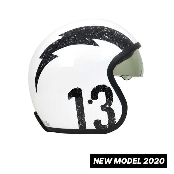 CASCO JET ORIGINE SPRINT GASOLINE 13 WHITE - immagine 3