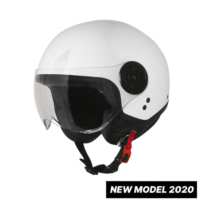 CASCO JET ORIGINE NEON EASY GLOSS WHITE