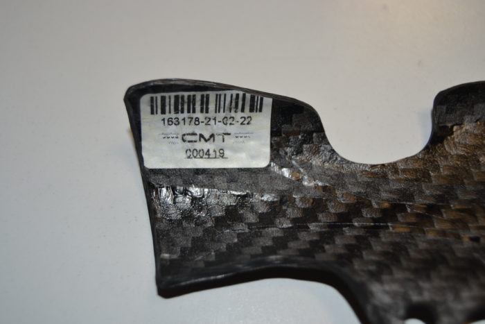 Parapompa posteriore in carbonio CMT COMPOSITI Yamaha YZF 250/450 – YZ 125/250 – WR 450/250 - immagine 6